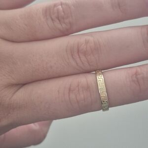 925 Gold Vermeil Ring